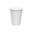 12 oz White Single Wall Paper Hot Cup