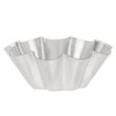 Tinned Brioche Small Fluted Mold with 10 Ribs