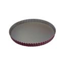 Non-Stick Round Fluted Tart Mold with Fixed Bottom