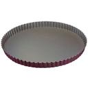 Non-Stick Round Fluted Tart Mold with Fixed Bottom