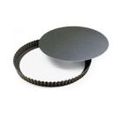 Non-Stick Medium Deep Round Fluted Tart Mold with Removable Bottom