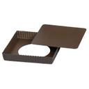 Non-Stick Square Fluted Tart Mold with Removable Bottom