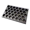 33 Cavities Non-Stick Coating Carbon Steel Muffin Baking Tray