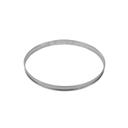 Stainless Steel Tart Ring with Rolled Edges
