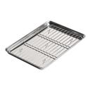 18/8 Stainless Steel Japanese Tray with Grid