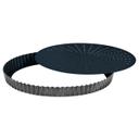 Obsidian Perforated Fluted Tart Mold with Removable Bottom