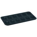 Madeleine Obsidian 12 Cavity Baking Sheet with Rolled Edges
