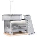 Brasero 1 Side Closed Barbecue Table