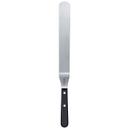 Professional Stainless Steel Cranked Spatula with Polypropylene Handle