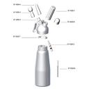 White Cap for 574350 and 574351 Aluminum Whippers