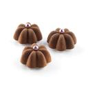 Black Silicone 77 Cavities Mini Charlotte Mold