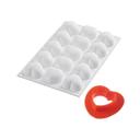 Curveflex Silicone 15 Cavities Cupido 30 Mold with Cutter