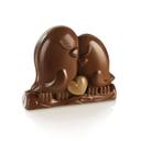 Loving Birds 2 Pieces Thermoformed Clear Choco Mold
