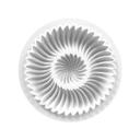 Decorative Element Crown Honore 270 Single Cavity Silicone Mold