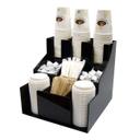 CLSO-3T 3-Tier 9 Compartment Cup and Lid Organizer