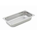 SPJH-302 22 Gauge Stainless Steel Third Size Anti-Jam Steam Pan
