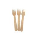 Natural Birchwood Standard Size Unwrapped Fork