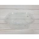 Clear Plastic Safety Lock Hinged Container