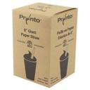 White Unwrapped Giant Paper Straw