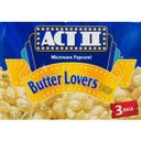 Butter Lovers Microwave Popcorn