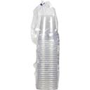 9 oz Polystyrene Clear Tall Tumbler