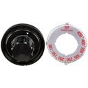 OFF-450-100 Black and Silver Dial Insert for AllPoints Part Number 221004