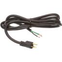 BUN01638.0000 125 Volts 20 Amps 12 Gauge 3 Wire 8 ft Cord Set with Straight Plug
