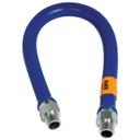 DOR16100BP36 Blue Plastic Coated Gas Hose, 1 in MPT x 36 in Length