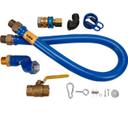 DOR16100KITS48 NPT Blue Hose Gas Connector Kit, 1 x 48 in