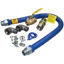 DOR16125KIT48 1 1/4 in Mpt Deluxe Blue Gas Hose Connector Kit, 48 in