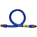 DOR1650BP60 1/2 in Mpt Blue Plastic Coated Gas Connector Hose, 60 in