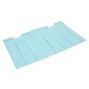 HOB919509 Blue Vinyl Dishwasher Curtain, 23.5 in Length x 14 in Width