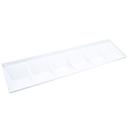 HOS104324-02 White Baffle, 48-1/8 x 12-1/8 x 3-1/4 in