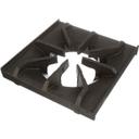 IMP1233 Cast Iron Open Top Grate, 12 x 12 in