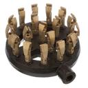 IMP1270 Cast Iron Natural Gas Duck Jet Burner, 8 in Dia.