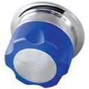 IMP36330 Blue Chrome Burner Valve Knob
