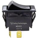 JAC5930-301-46-00 SPST Terminals ON/OFF Rocker Switch fits 7/8 x 1 1/2 in Hole