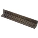 JAD1012500000 Cast Iron Radiant, 19-1/2 X 4-1/8 X 2-1/4 in