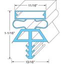 KOL225171075 Walk-In Door Gasket for Left Hinged Door, 38 x 78 in
