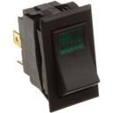 LIN369432 DPST On/Off 4 Tab Lighted Rocker Switch