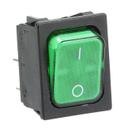 MER340038 Green Light Rocker Switch