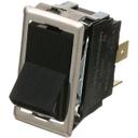 SOU1164503 On/Off 4 Tab Blower Black Rocker Switch