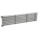 WEL23222 Cast Iron Slanted Top Grate, 21 1/2 x 5 3/8 in