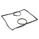 Black Rubber Type R Door Gasket for True Part Number E810802