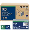 Premium Gray W8 1 Ply Folded Industrial Cleaning Cloth