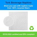 Universal White 1-Ply Beverage Napkin