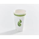 16 oz Compostable PLA-Lined Insulated Paper Cup