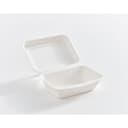 Compostable Hinged Bagasse Fibre Clamshell Container