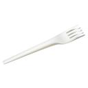 CPLA Compostable Natural White Fork