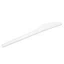 CPLA Compostable Natural White Knife - Individually Wrapped